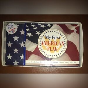 My First American Flag: A Celebration of the Stars and Stripes NEW IN BOX